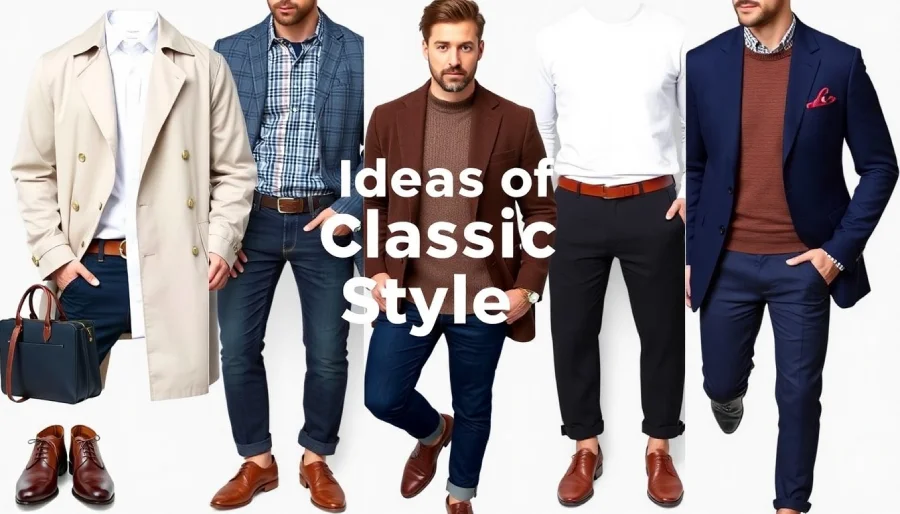 Ideas of Classic Fashion Style Man